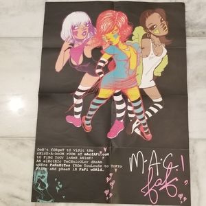 100% Authentic MAC Cosmetics Fafi girls poster
